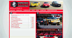 Desktop Screenshot of fahrschule-rainermh.at